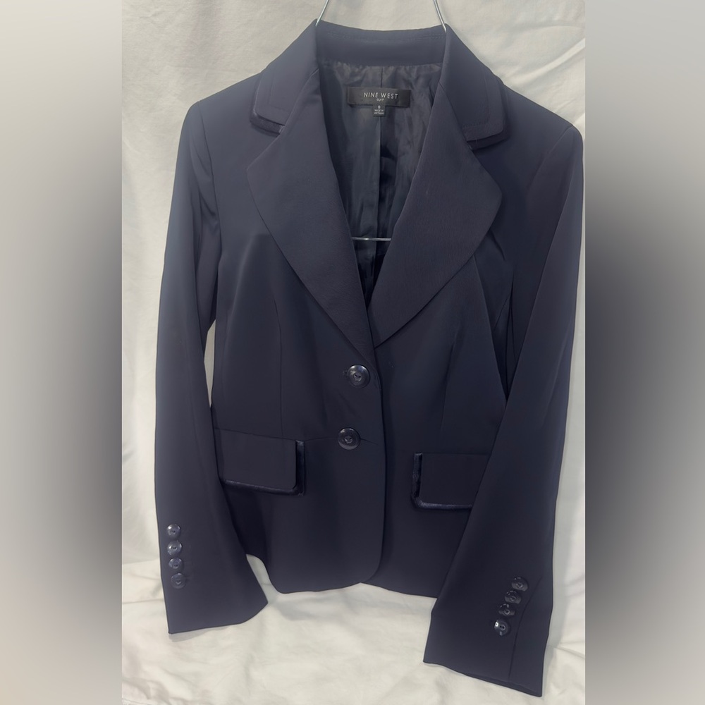 Nine West Suit Women's Dark Blue Blazer